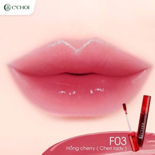 [QUÀ TẶNG] Son Tint Lựu Đỏ C'Choi - Lì Mịn Nhẹ Môi - Lâu Trôi - Dưỡng Ẩm - Bền Màu