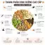 Hạt cho mèo mix topping 9 loại, Cá, Tôm, Cỏ mèo, Thịt vịt, Gan, Xương ống... GEMLUCKY CAT FOOD