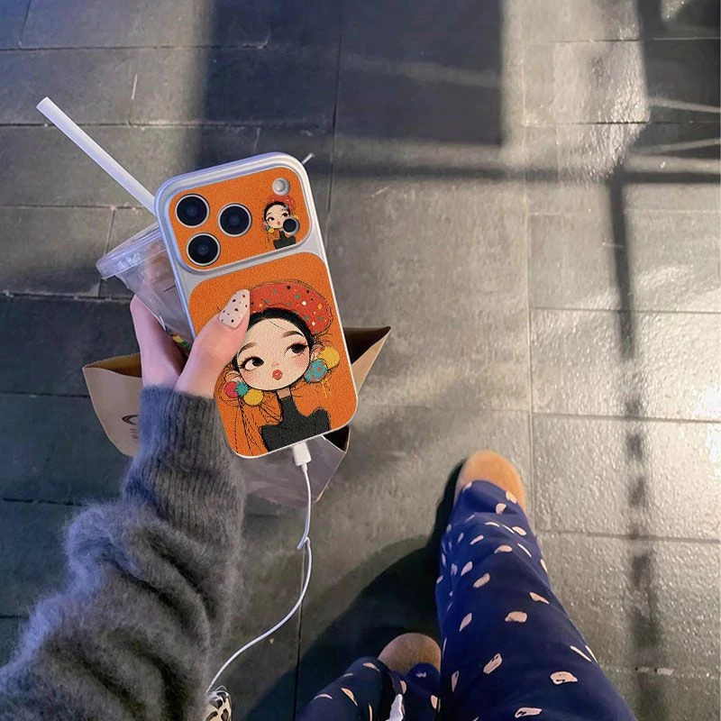 Tương thích với ốp lưng điện thoại iPhone17PROMAX IP16 IP15 IP14PLUS IP12 IP11 IPXSMAX ốp lưng mềm chống rơi Bảo Camera