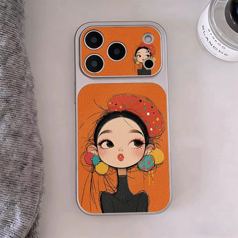 Tương thích với ốp lưng điện thoại iPhone17PROMAX IP16 IP15 IP14PLUS IP12 IP11 IPXSMAX ốp lưng mềm chống rơi Bảo Camera