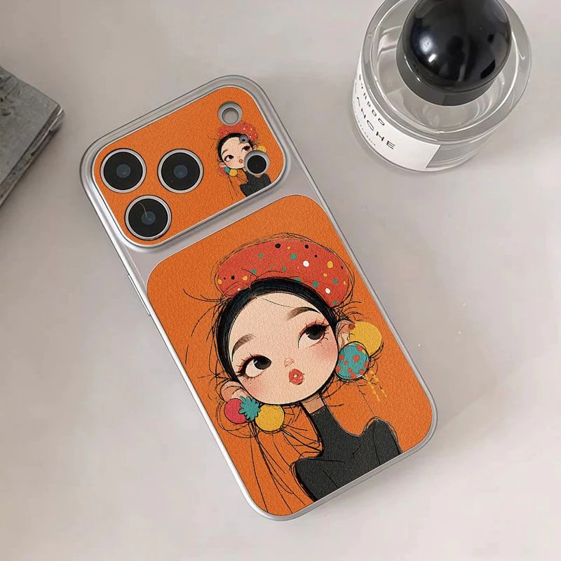Tương thích với ốp lưng điện thoại iPhone17PROMAX IP16 IP15 IP14PLUS IP12 IP11 IPXSMAX ốp lưng mềm chống rơi Bảo Camera