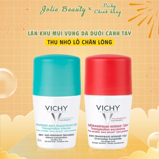 Lăn khử mùi vichy 50ml date mới (beauty)