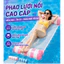 Phao bơi mùa hè, ghế bơi bãi biển thời trang, bơm hơi cầm tay kiểu đẩy, phao hồ bơi và bộ dụng cụ bơm hơi.