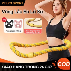 Vòng Lắc Eo Lò Xo Giảm Mỡ Bụng Hula Hoop Eo Thon Gọn Ngay Tại Nhà Tập Tiện Lợi