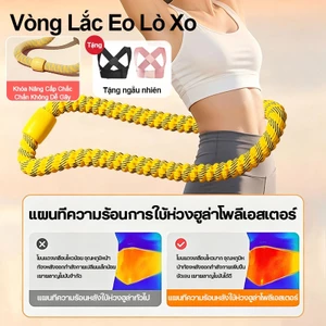 Vòng Lắc Eo Lò Xo Giảm Mỡ Bụng Chất Liệu Mềm Bền Và An Toàn Giảm Mỡ Bụng, Eo Thon Tại Nhà