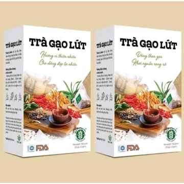 Trà Gạo Lứt Túi Lọc Mộc Tâm 20 Gói (5g/Gói) – Gạo Lứt Đỏ, Gạo Lứt Đen, Đậu Đen, Kỳ Tử, Hoa Nhài