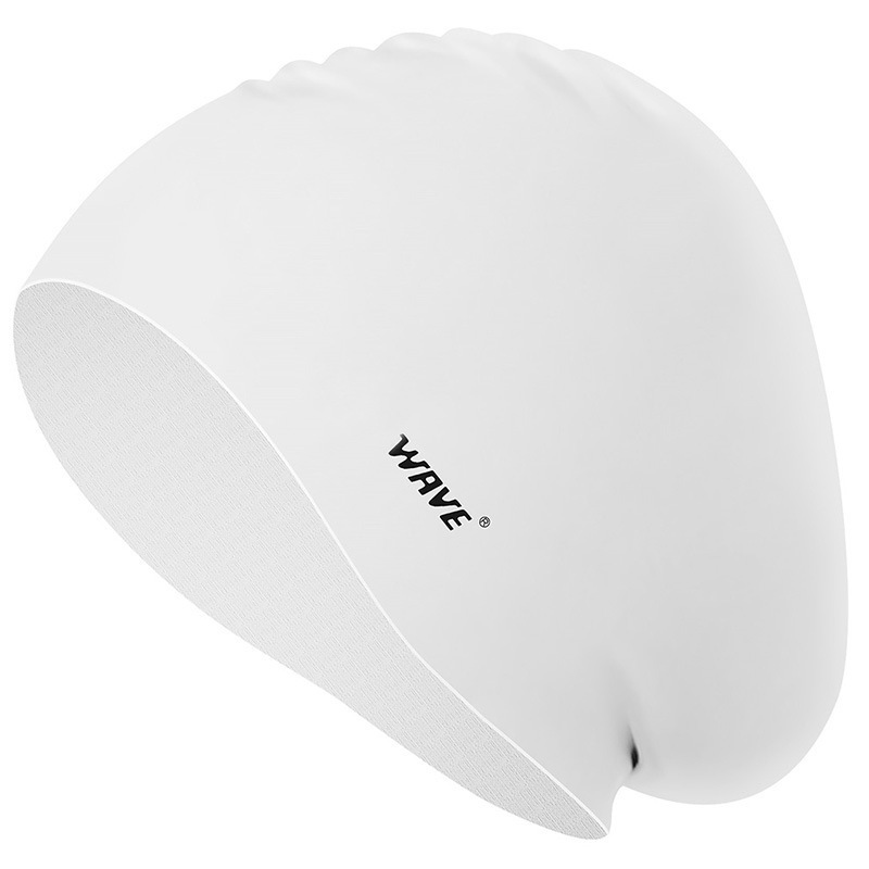 Chính Hãng WAVE - Mũ Bơi Trùm Tóc, Nón Bơi Rộng -  Silicone Co Giãn Tốt - Model SC-4614
