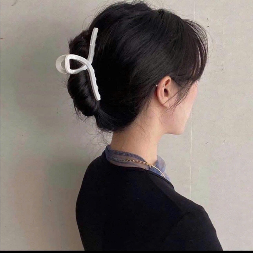 Kẹp Tóc Hàn Quốc Kẹp Tóc Nửa Đầu Xinh Xắn Thời Trang Phụ Kiện Tóc