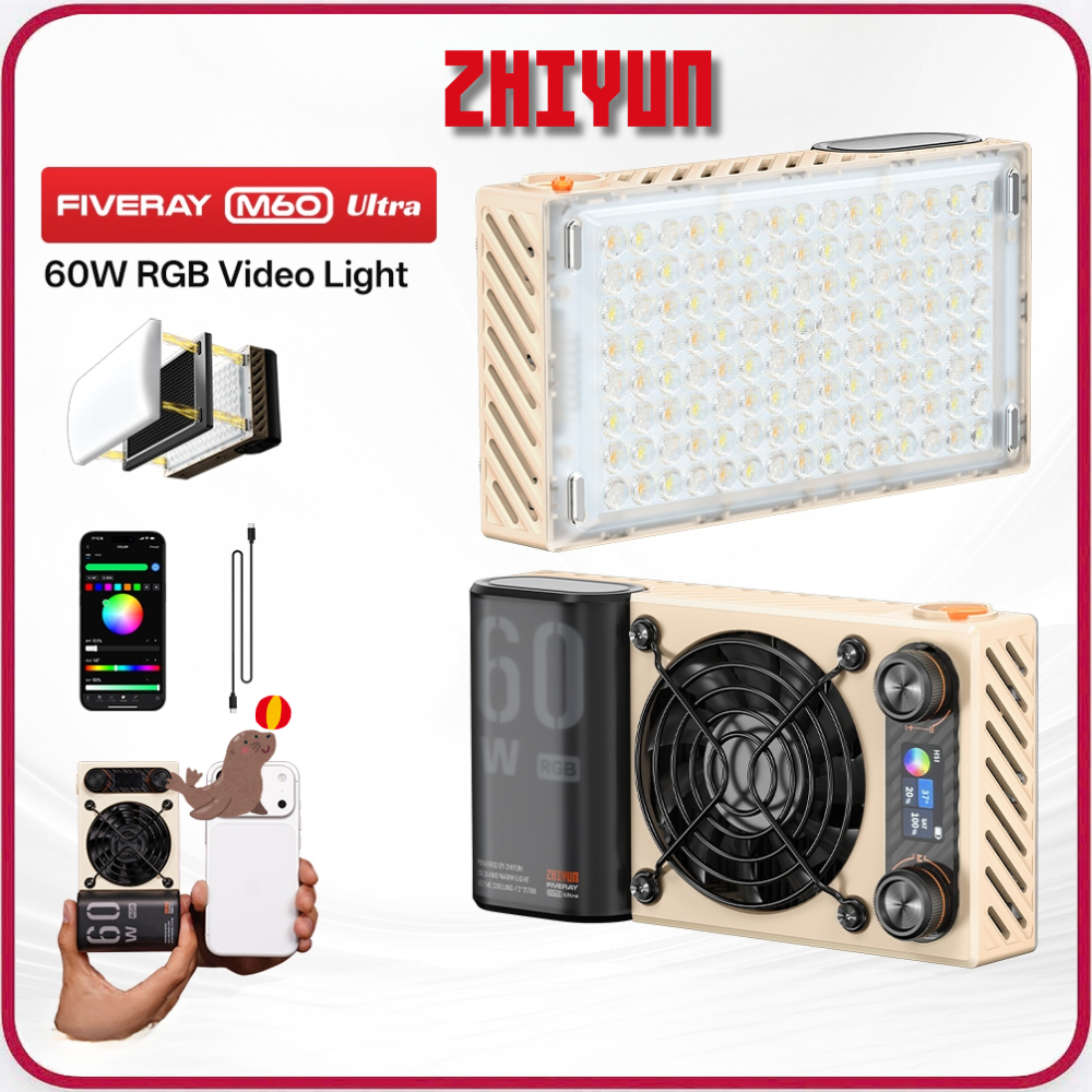 Đèn LED Zhiyun Fiveray M60 Ultra