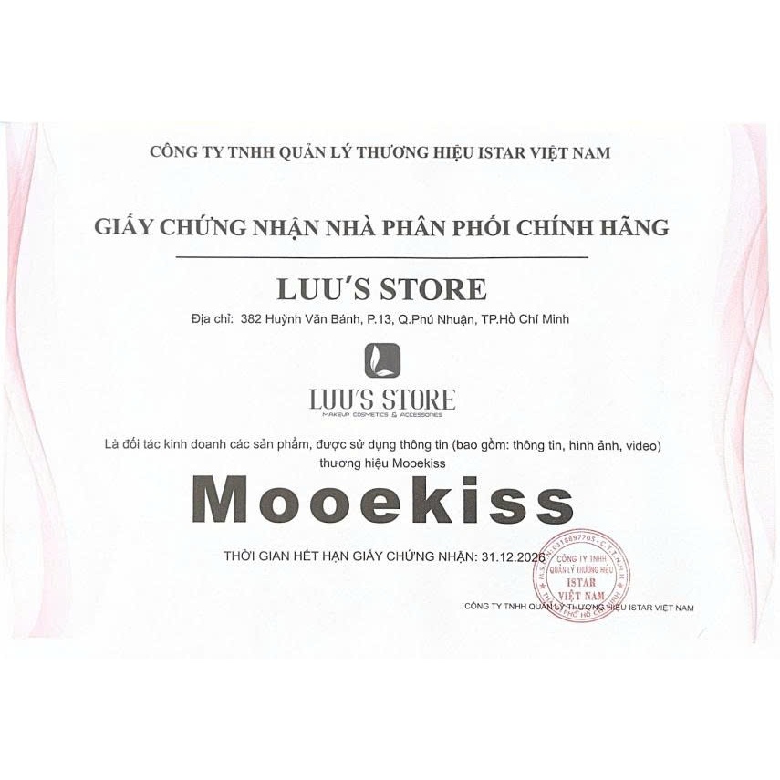 Son môi trang điểm cho môi - Mooekiss Velvet Lip Mud, Nw: 3G | BigBuy360 - bigbuy360.vn