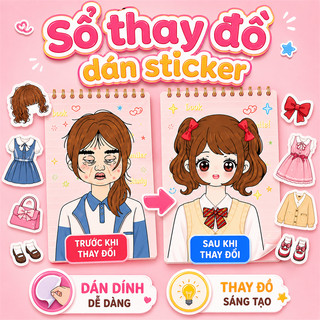 Đồ chơi DIY tranh cào và sticker cho bé, rèn luyện tư duy và sự khéo léo