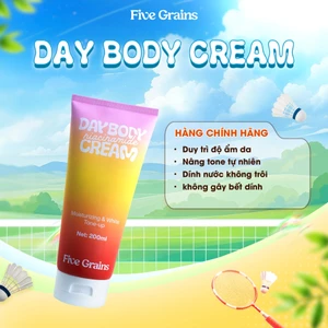 Kem dưỡng Cao cấp Five Grains trắng da Niacinamide, Alpha-Arbutin nâng tone ban ngày 200ML