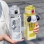 Bình đựng nước học sinh 700ml chất liệu an toàn kèm quai đeo chắc chắn MUN STORE BNVU88