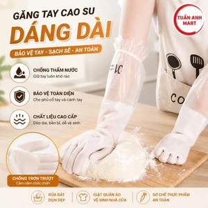 Combo 2 đôi Găng tay cao su loại dáng dài