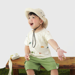M&B (6M-6Y) Bộ quần áo cộc tay DINO PACK cotton thoáng mát, co giãn thấm hút mồ hôi-DINO5.25