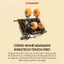 Ghế massage KINGSPORT Standard G5 BEIGE cao cấp con lăn 3D, công nghệ massage chuyên sâu
