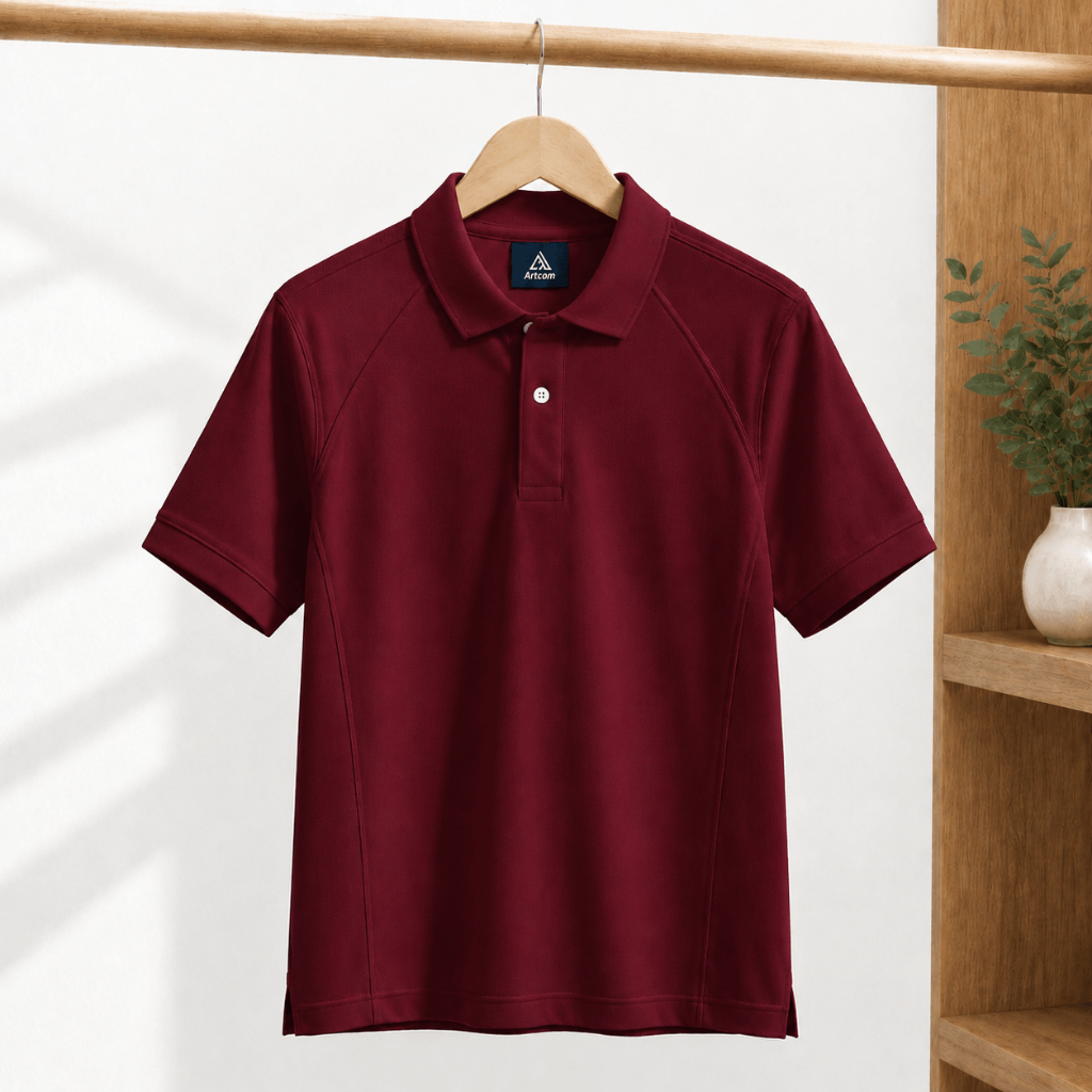 Áo Polo 4Way Essential - ARTCOM, Chất vải Cotton CoolMax CAO CẤP Mắt Dệt Cá Sấu, Form REGULAR FIT,