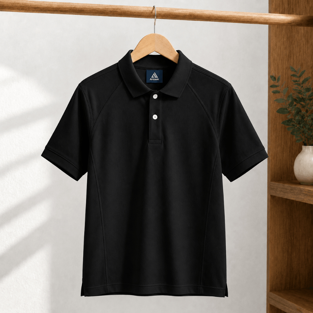 Áo Polo 4Way Essential - ARTCOM, Chất vải Cotton CoolMax CAO CẤP Mắt Dệt Cá Sấu, Form REGULAR FIT,