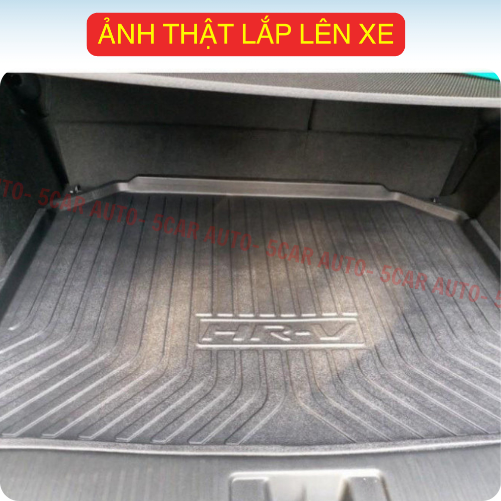 LÓT CỐP xe Honda HRV 2018 - Nay, nhựa dẻo siêu đẹp, siêu bền, chống thấm nước, không mùi, vừa khít xe