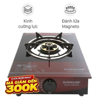 Sale-Bếp ga đơn Sunhouse SHB212KG hàng chính hãng 100% bảo hành 12 tháng chính hãng