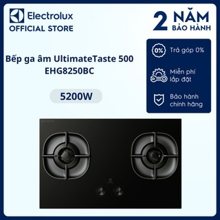 Bếp ga âm Electrolux EHG8250BC-Chính hãng 100% trưng bày mới 99%-Đánh lửa:Đánh lửa IC bằng pin nhanh