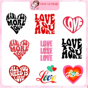 Hình in pét ủi nhiệt áo đôi,áo cặp,áo nhóm,nhiwwuf mẫu nhiều size,ủi tại nhà bằng bàn ủi