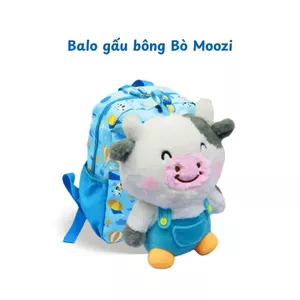Balo gấu bông Bò Moozi