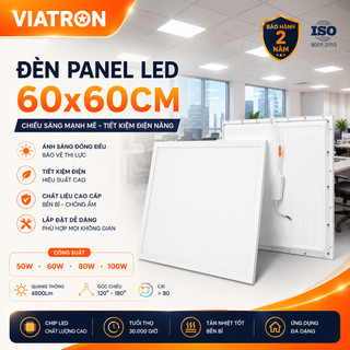 Đèn Panel Âm Trần 600x600mm 50W 60W 80W 100W, Đèn Led Âm Trần, Đèn Âm Trần, Led Âm Trần PANEL