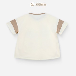 M&B (6M-6Y) Bộ quần cộc tay DINO GANG cotton thoáng mát, thấm hút mồ hôi, mặc mát mùa hè-DINO5.25