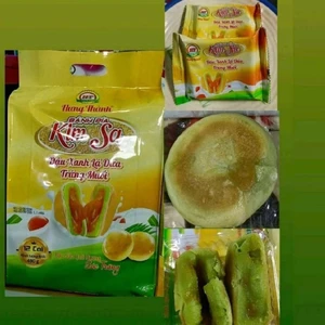 Bánh pía kimsa đậu xanh lá dứa trứng muối Hưng Thành ( 12 cái nhỏ ) - sản xuất ở Đồng Tháp ( Tiền Giang )