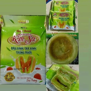 Bánh pía kimsa đậu xanh trà xanh trứng muối Hưng Thành ( 12 cái nhỏ ) - sản xuất ở Đồng Tháp ( Tiền Giang )