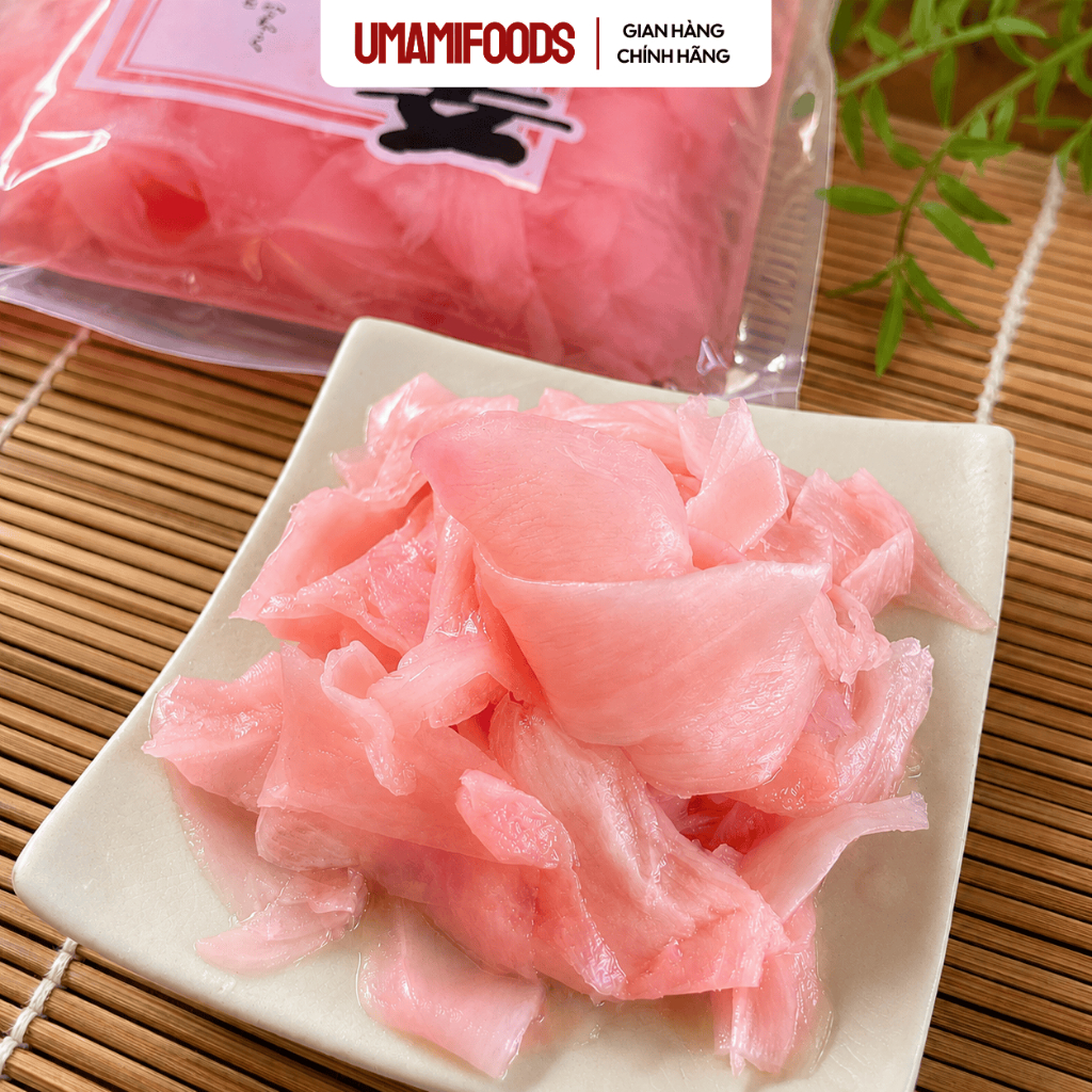 Gừng Hồng Sushi 250g Gari Trung Quốc | Gừng Hồng Ngâm Chua | Gừng Lát Ngâm Ăn Kèm Sushi Sashimi