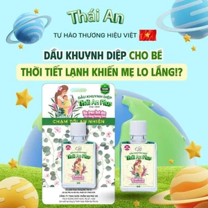 Dầu Khuynh Diệp Cho Bé Thái An Hương Phấn Thơm Dịu Nhẹ 30ml