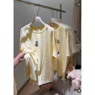 •𝙆𝙞𝙣𝙜𝙨𝙝𝙤𝙥𝙗𝙚𝙖𝙪𝙩𝙮•Áo Phông Chuột Vàng Chanh Cutee QC