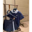 Set bộ MM áo polo + cv no pha kẻ #sieucappp
