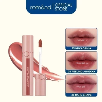 Son Tint Lì, Căng Bóng Romand Juicy Lasting Tint cho môi căng mọng Hàn Quốc.(Mới)