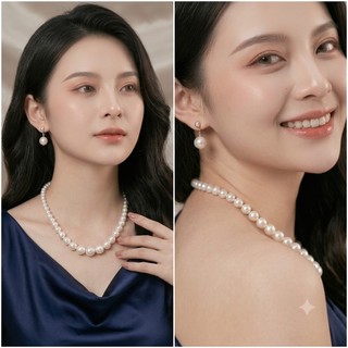 [ DAISYN ] N399 vòng cổ hạt Trai, dây chuyền hạt ngọc nhân tạo đá dây chuyền mang áo dài kiểu dáng sang trọng cho nữ