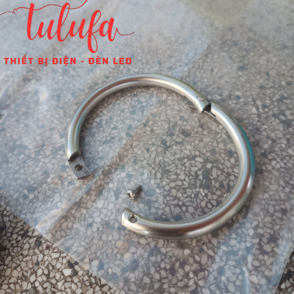 [Ảnh shop chụp] Vòng khuyên xỏ mũi trâu bò bằng inox 304