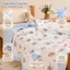 Chăn Đũi Cotton Bamboo Silk Cho Bé 1m2x1m5 Mềm Mịn Thoáng Mát Thấm Hút Mồ Hôi Chăn Hè Điều Hòa Cho Trẻ Em