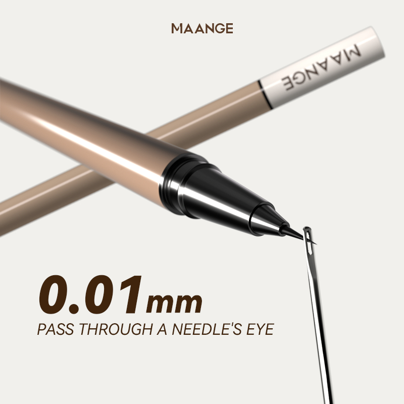 MAANGE Bút kẻ mắt dạng lỏng chống thấm nước lâu trôi nhanh khô Đen và nâu 0.5g E01 | BigBuy360 - bigbuy360.vn