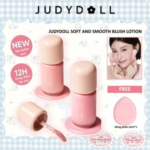 JUDYDOLL Blush Lotion Má Hồng Kem Bóng nhẹ Bắt sáng Triệt sắc Che quầng thâm 5g
