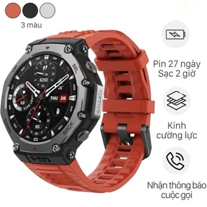 Đồng Hồ Thông Minh Amazfit T-Rex 3 - Bảo Hành 12 Tháng Chính Hãng - Đồng Hồ Thể Thao GPS Kháng Nước
