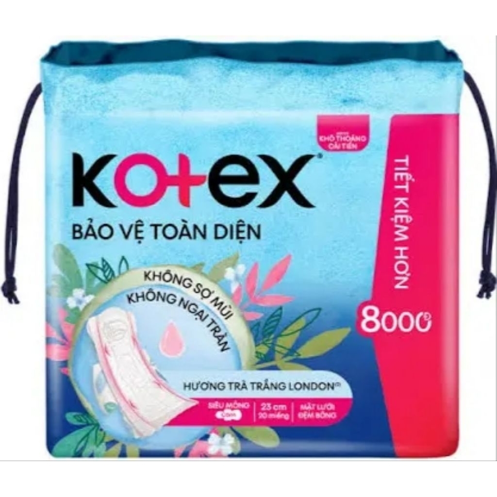 1 gói Kotex 20 miếng/8 miếng tùy chọn