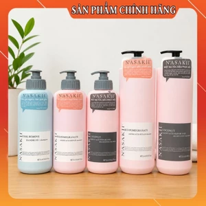 CẶP DẦU GỘI XẢ NASAKII 1000ML lưu hương mềm tóc suôn mượt