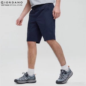GIORDANO Quần Shorts Nam Lưng Thun Dây Rút Drawstring Shorts 01106205