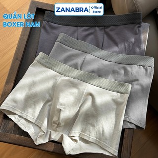 [ Mẫu Mới Về ] Quần lót ship nam Boxer Cotton co giãn thoải mái chất vải mềm thoáng khí ZANABRA N777