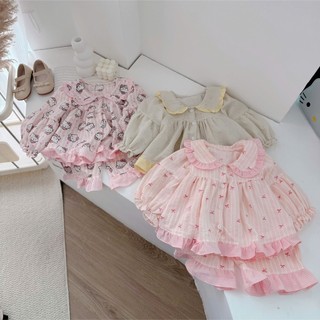 Quần áo trẻ em, Pijama mặc nhà hoạ tiết cho bé 9-21kg S2155 Tiểu Yến KID