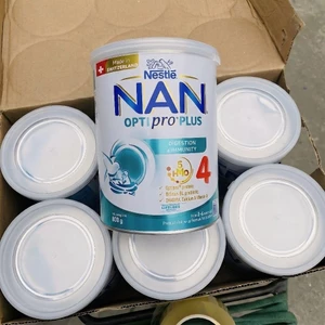 Sữa bột NAN OPTIPRO PLUS 4 [2-6 tuổi] | Lon 800g, 1kg5 - Tăng cường đề kháng, hỗ trợ hệ tiêu hóa