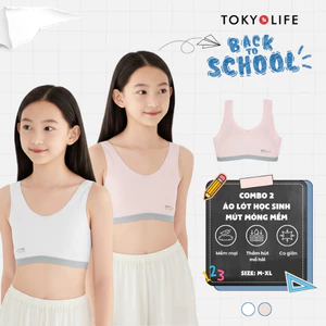 Áo lót học sinh mút mỏng mềm mịn phù hợp với bé đã phát triển vòng 1 C3BRA001R