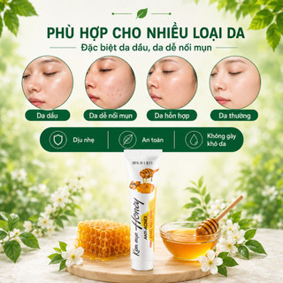 Kem Ngừa Mụn Honey 15g - Hỗ Trợ Giảm Mụn, Mờ Thâm, Chiết Xuất Mật Ong Và Thảo Dược